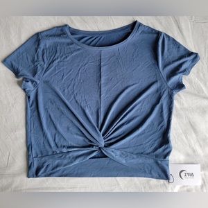 Zyia Calm Blue Swirl T
